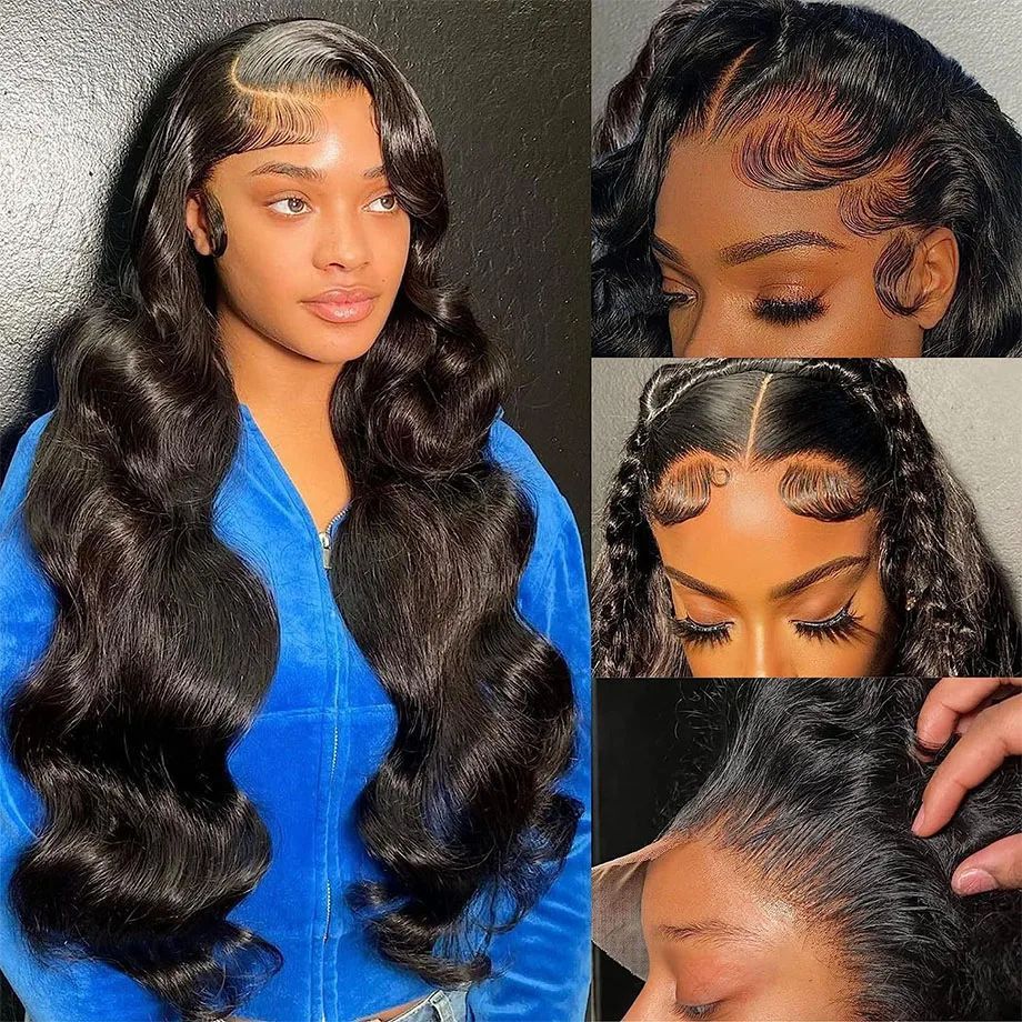 Women's Long Curly Hair Big Wave Wigs Full-head
