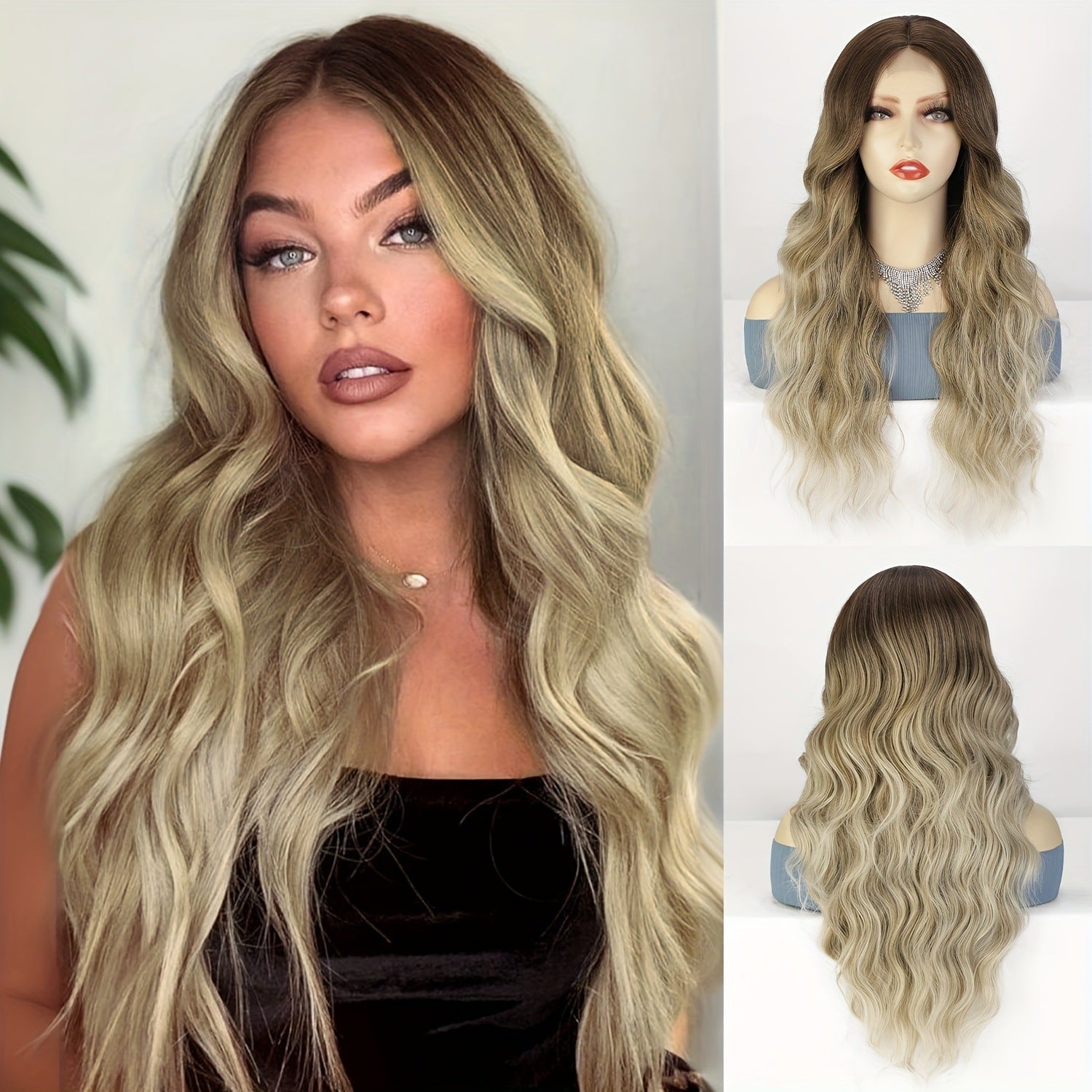 European And American Style Wig Women's Front Lace Wig