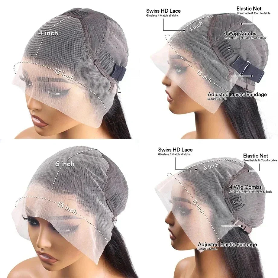 Body Wave Lace Front Human Hair Wigs